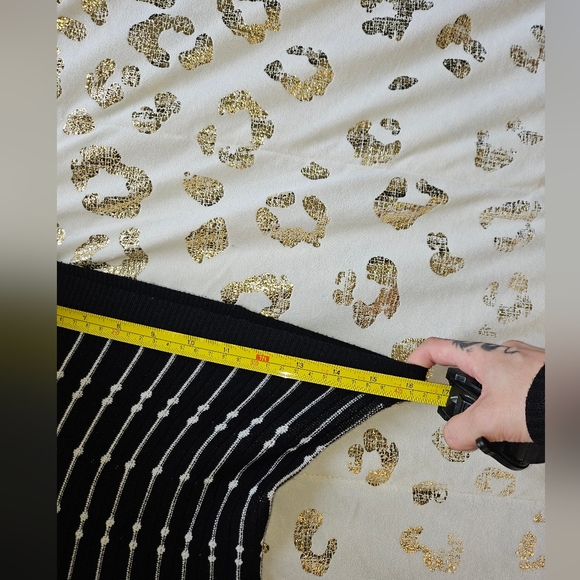 5 For $25✨️ Max Studio Knit Black Long Maxi Skirt Womens Extra Small- Small 2-4 - Picture 7 of 8